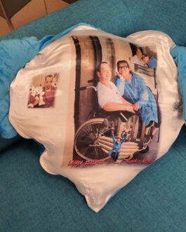 כרית לב צבעונית עם ידיים