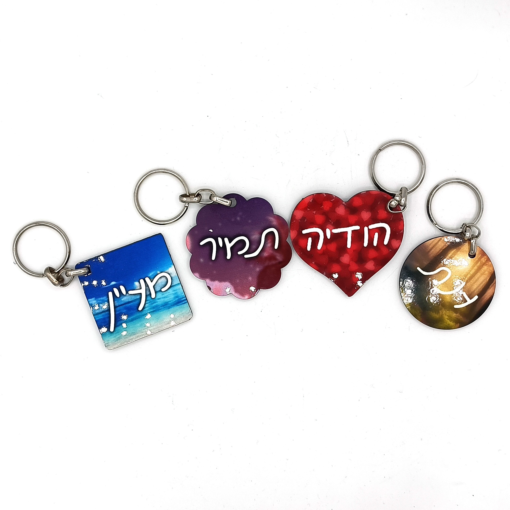 מחזיק מפתחות שמות